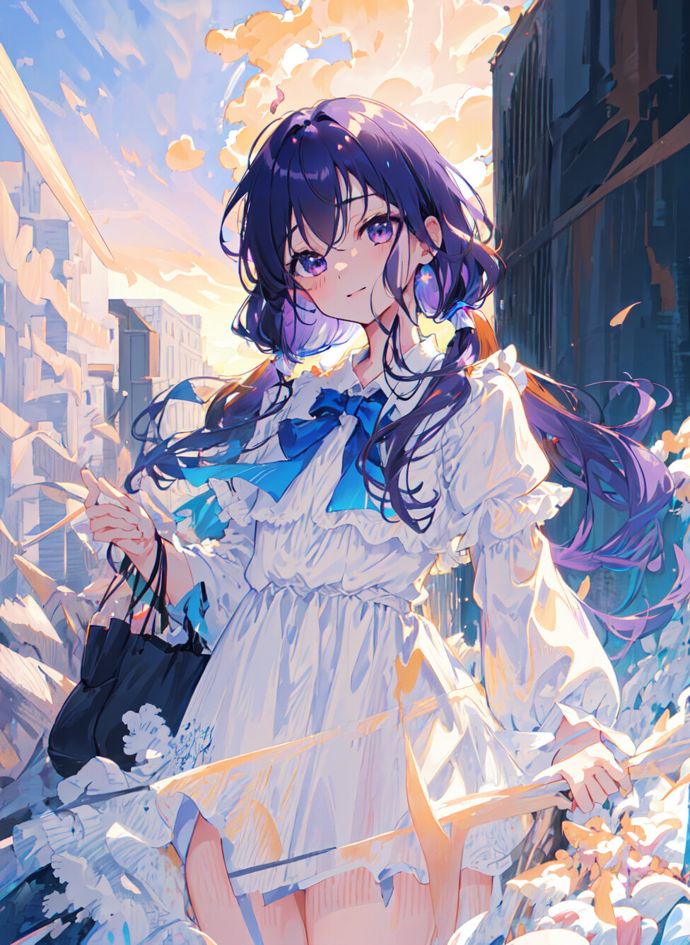 《蓝色回程》动画封面